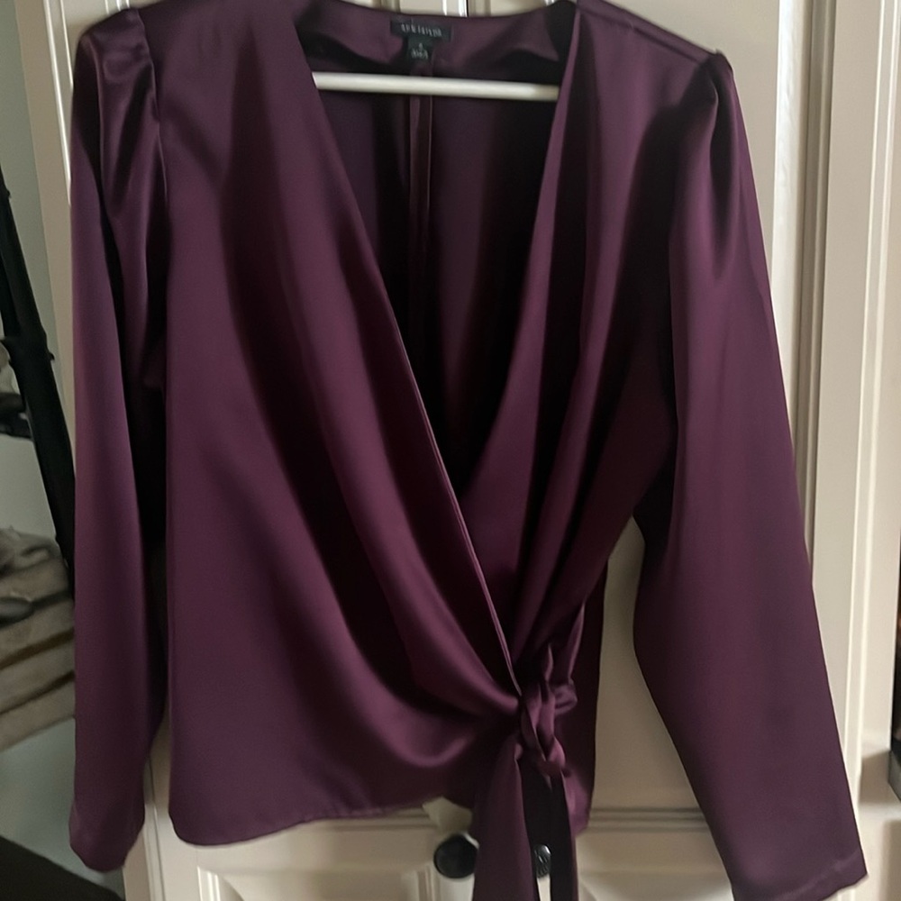 Ann Taylor wrap blouse